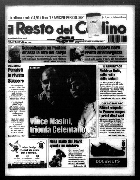 Il Resto del Carlino : giornale dell'Emilia